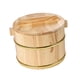 thumbnail image 1 of Cubo De Arroz Humeante De Madera Duradero Con Tapa Para Aperitivo De Restaurante Casero 20cm X 20cm X 13cm, 1 of 2