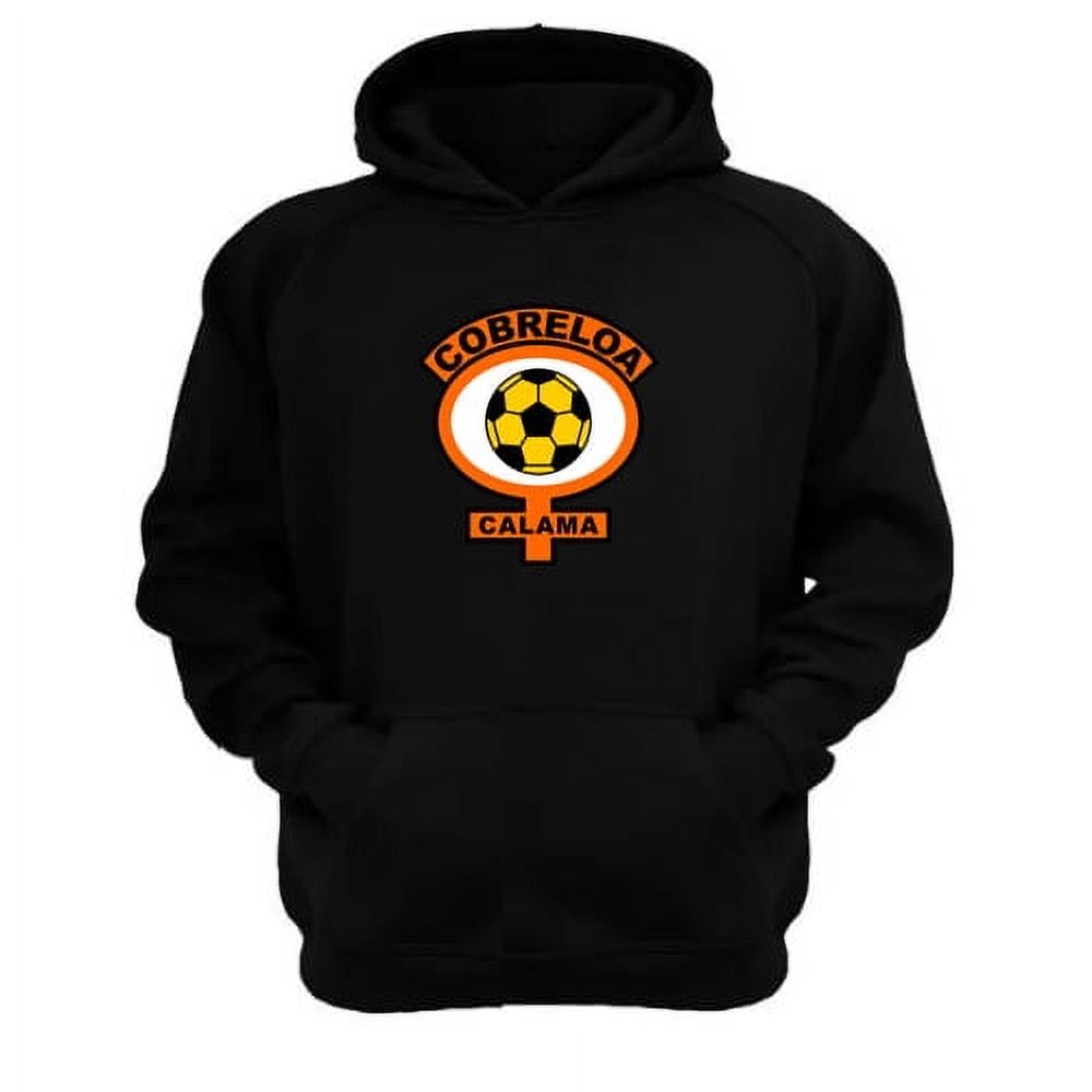 Genérico - Polerón Canguro Cobreloa Negro Talla Xs Unisex