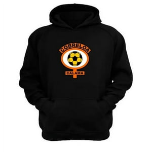 Genérico - Polerón Canguro Cobreloa Negro Talla S Unisex