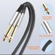 thumbnail image 4 of Cable de audio DTECH 3 pies 3.5 mm a doble 1/4" TRS, 4 of 7
