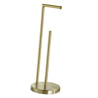 Bothyi - Estante Para Rollos De Pañuelos De Baño Con Capacidad Para 3 Rollos De Acero Inoxidable De Gran Capacidad Aureate