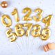 thumbnail image 3 of Vela CAKE CODE 7 cm Oro Número 11 – Pack de 2, 3 of 6
