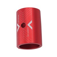 Magideal - Cuña Del Vástago Del Manillar De La Bicicleta, Espaciador De Abrazadera De 25,4Mm - 31,8Mm, Piezas De Ciclismo De Aleación De Aluminio, Conversión De Rojo