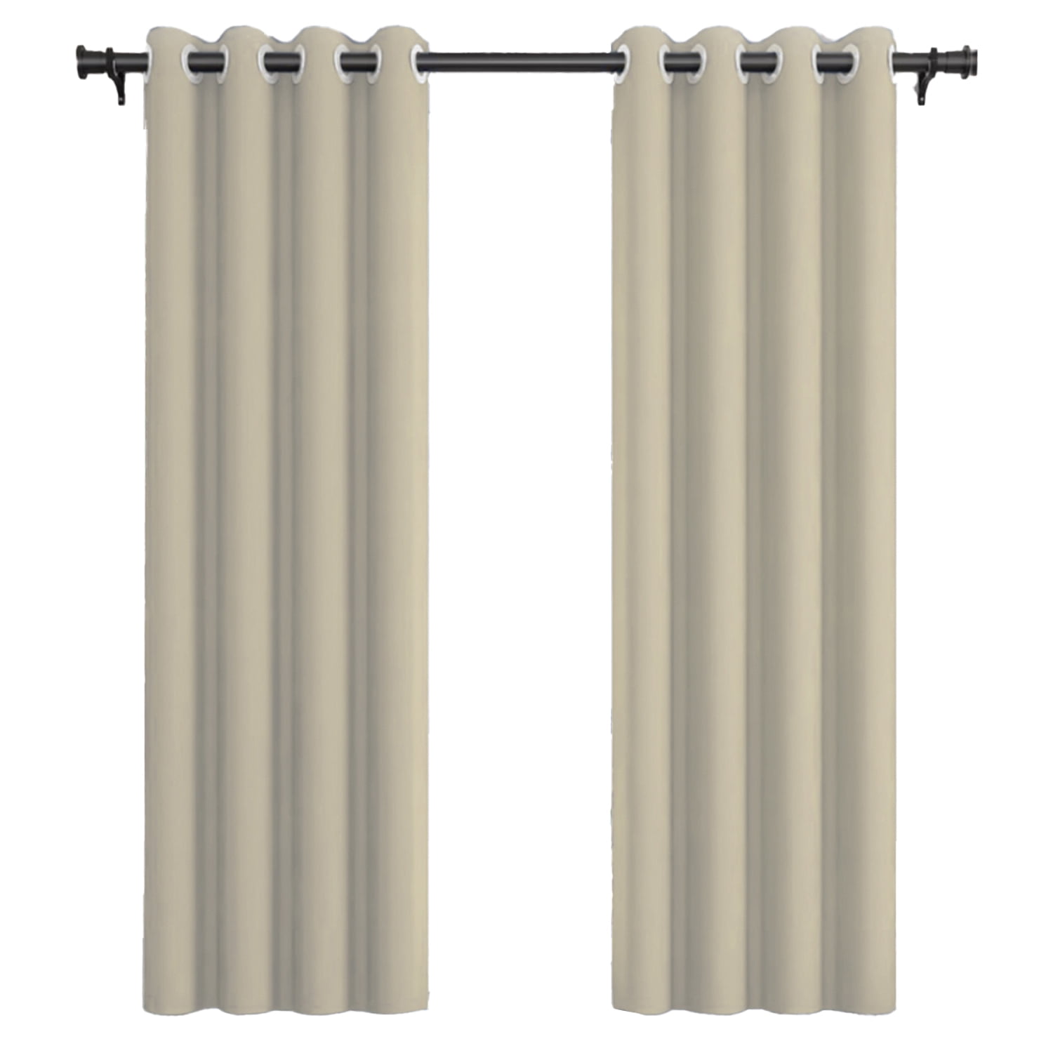 Vincenzi - Pack Cortina De Tela Blackout 140x220 Beige