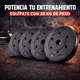 thumbnail image 3 of Set 4 Discos Preolímpicos PVC 5kg 20kg Total, 3 of 8