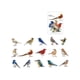 thumbnail image 1 of 30pcs/pack Cute Birds Collection Decorative Sticker, Kawaii Flamingo Scrapbooking Material, Art Label, Cute Stickers, 1 of 5