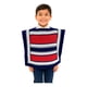 thumbnail image 1 of Poncho De Huaso Chileno Tricolor Fiestas Patrias 34x42cm, 1 of 4