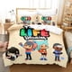 thumbnail image 1 of Game Toca Bocas Bedding Set Child Bedding Set Microfiber or Polyester Duvet Cover Set Home Textiles Bed Sheets, 1 of 5