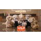 thumbnail image 2 of Juguete de peluche Wild Republic Huggers Jirafa con brazalete de 20 cm, 2 of 6