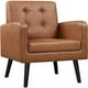 thumbnail image 1 of Poltrona Eco cuero Cafe Timra, 1 of 7