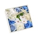 thumbnail image 5 of Jabón de flores con de jabón romántico, perfumado floral, caja de flores de jabón, para el cumpleaños del Día de la Madre de Acción de Gracias , azul, 5 of 5