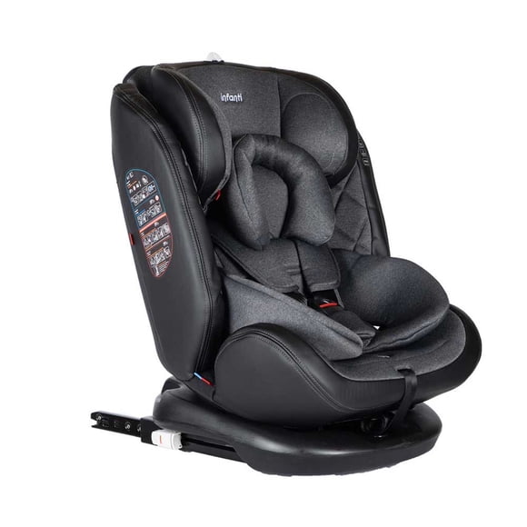 Silla de Auto Convertible I-Giro 360 Gris oscuro