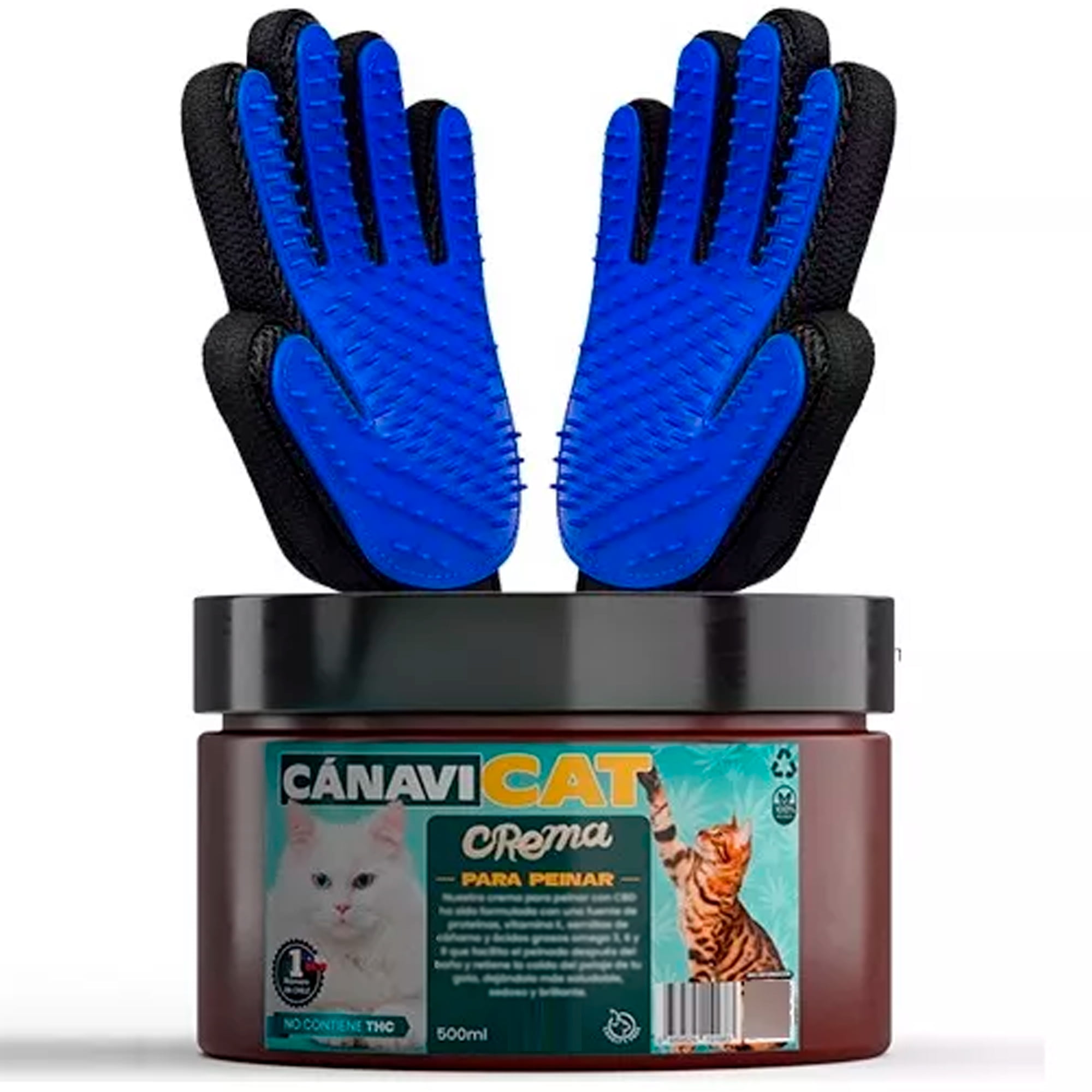 Canavilayer - Crema Peinado Cola De Caballo, Aceite Esencial Más Un Guante