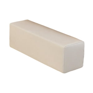 Magideal - Almohada Para Brazo Cojín Lateral De Apoyo Para Reposabrazos Almohadilla Rectangular Espuma Funda Lavable Adecuada Para Sofá Cama Sillón Lectura Hogar Beige