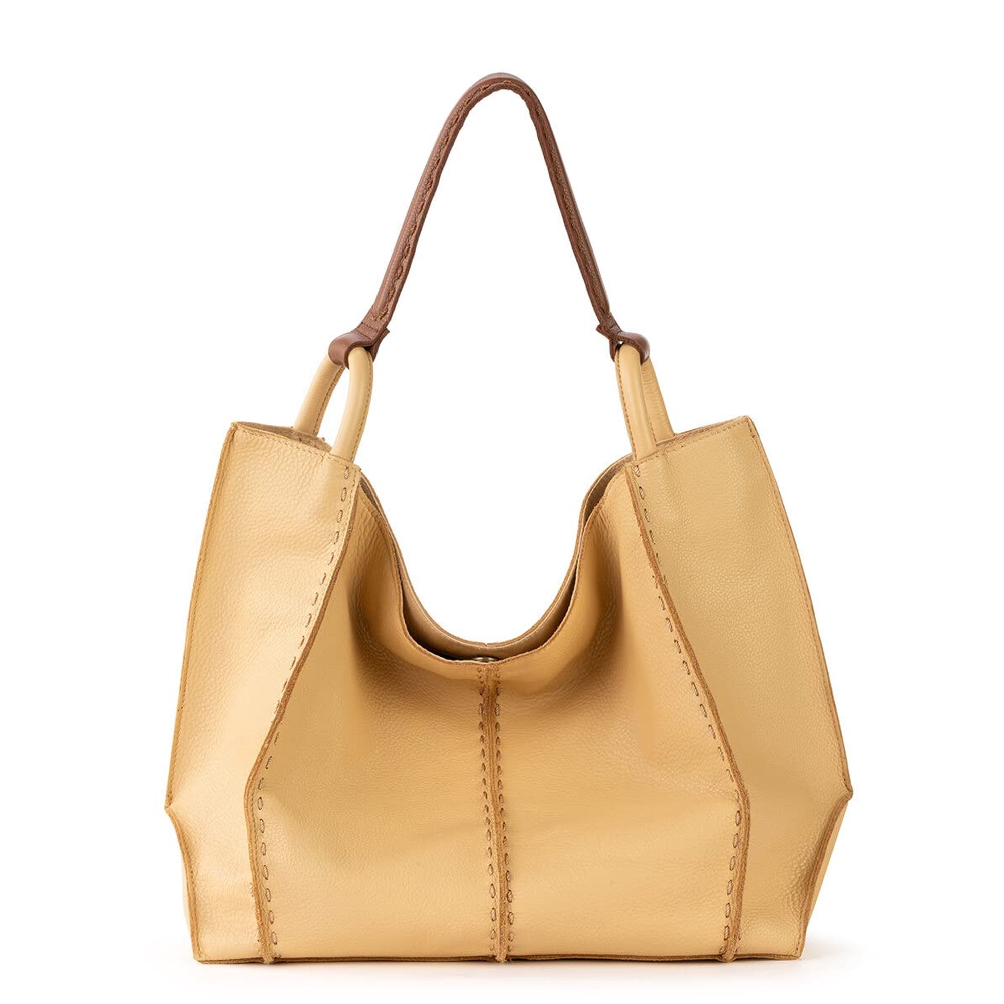 Bolso Tote The Sak Los Feliz Grande De Cuero Premium Negro