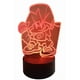 thumbnail image 3 of Lampara Ilusion 3D Friday Night Funkin de 7 colores, Base touch, 3 of 8