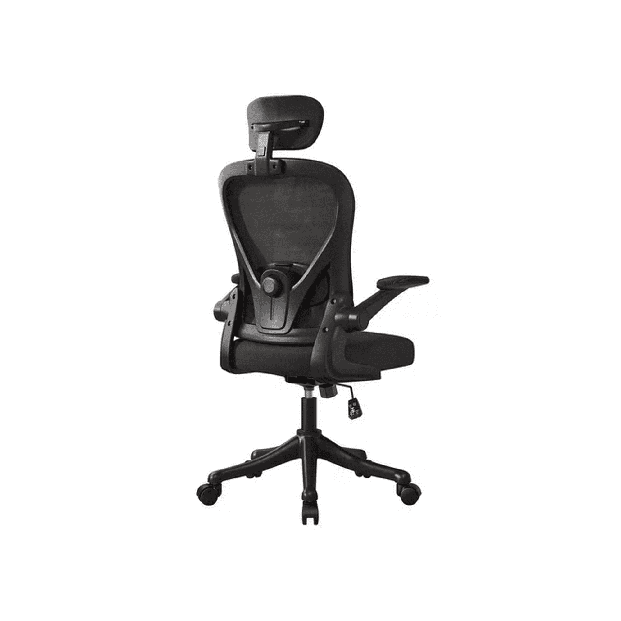 Genérico - Silla De Oficina Ergonómica Con Soporte Lumbar Ajustable Color Negro