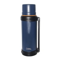 National Geographic - Termo Agua Acero Inox Mango Movible Tapa Stopper 1.8L Azul