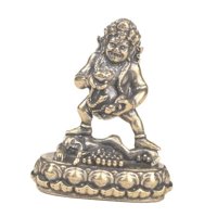 Bothyi - Figura De Buda Tradicional China En Miniatura Para Oficina, Dios De La Riqueza