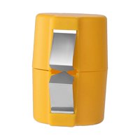 Magideal - Herramienta Para Romper Huevos Crudos, Utensilios De Cocina, Herramientas Para Quitar Cáscara De Huevo, Herramienta Para Magdalenas, Cocinar, Pudín, Amarillo