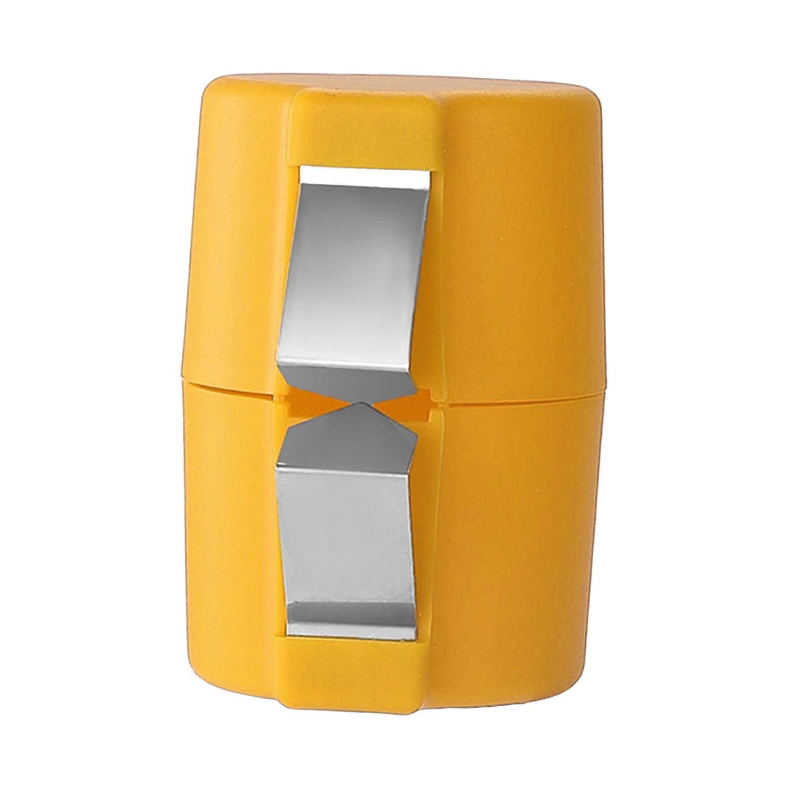 Magideal - Herramienta Para Romper Huevos Crudos, Utensilios De Cocina, Herramientas Para Quitar Cáscara De Huevo, Herramienta Para Magdalenas, Cocinar, Pudín, Amarillo