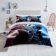 thumbnail image 1 of Game Fans Adult Teens Quilt Duvet Cover Set Bedroom Decor Double3-Piece Bedding Set, 1 of 4