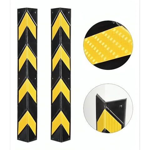Genérico - Esquinero Protector De Caucho Para Esquinas Pared Columnas