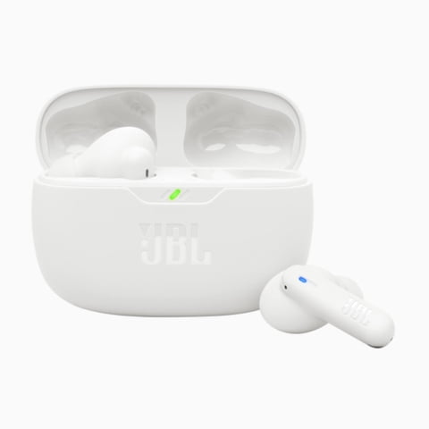 Audifonos Bluetooth Jbl Wave Beam 2 Tws Blanco