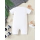 thumbnail image 2 of Baby Boys And Girls Casual "I Love My Mom & Dad" Printed Short Sleeve Romper, Cute Cotton Comfy Jumpsuit Clothes, 2 of 5