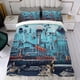 thumbnail image 4 of Herramientas Conjunto de sábanas temático, trío de piezas, cómodo y amigable con la piel, diseño único, regalo de decoración para el hogar para familiares, amigos y fans,140cm *210cm, 4 of 6