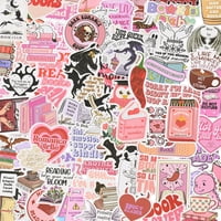 Pegatinas Sicitu 100 Unidades Para Kindle, Bookish Para Lectores Adultos