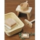 thumbnail image 2 of Silla de baño Yamaco grande de madera natural 31x19x18 cm, 2 of 2