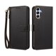 thumbnail image 1 of Funda Tipo Billetera para samsung galaxy A24 4G con Soporte y Bolsillo con Cierre Negro, 1 of 1