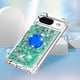 thumbnail image 4 of Funda Para Google Pixel 8 Con Brillo Líquido, Protección Completa Y Soporte De Anillo Giratorio, 4 of 4