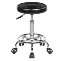 Velazio - Piso Taburete Giratorio Negro