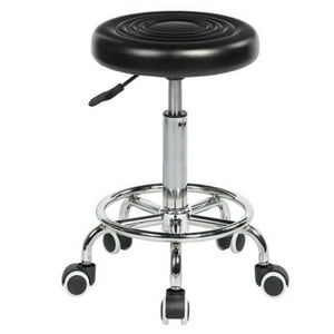 Velazio - Piso Taburete Giratorio Negro