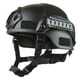 thumbnail image 1 of Casco Protector Casco ABS Ajustable Con Rieles Laterales Negro, 1 of 5
