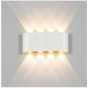 thumbnail image 1 of Aplique 8 Focos Blanco LED Exteriores Pared Luz Calida Lau, 1 of 3