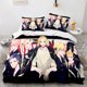 thumbnail image 1 of Tokyo Revengers Ryuguuji Ken Sano Manjiro Duvet CoverBedding Sets Bed Set Quilt Comforter Covers Home Textiles Bed Sheets, 1 of 5