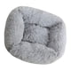 thumbnail image 4 of Cozy dog Bed Warm Kennel Long Plush easy to clean Mat Suministros para mascotas Colchón suave para el invierno Warm Puppy Sleeping Small Medium Dogs - Gris claro, M M gris claro, 4 of 5
