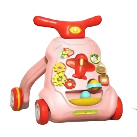 Genérico - Caminador Bebe Aéreo Rosado