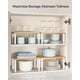 thumbnail image 2 of Armario organizador de estantes SONGMICS Kitchen Set 2 Cloud White, 2 of 6