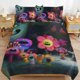 thumbnail image 1 of Trolls World Tour 3 Piece Comforter Bedding 1 Set Super Soft Quilt Cover with 2 Pillowcases Funny Merch Movie Fans Gifts for Girls Boys Kids Adults, 1 of 5