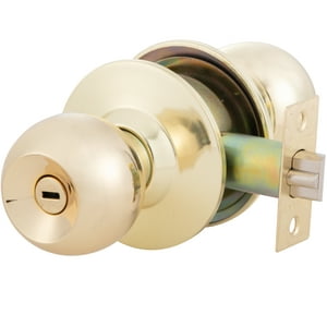 Cerradura Cilíndrica Oister 101 Baño - Bronce Pulido