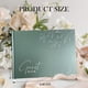 thumbnail image 2 of Libro de visitas para bodas Mr&MrsGifts, elegante, tapa dura, color verde salvia, 2 of 7