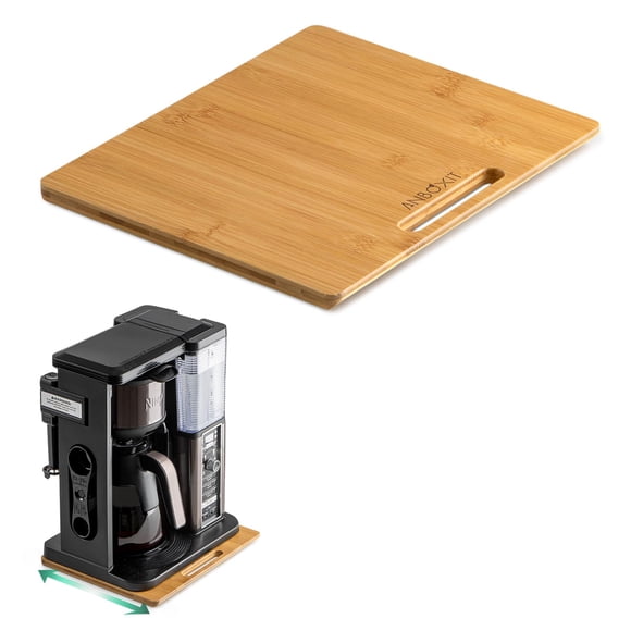 Appliance Slider ANBOXIT Bamboo para cafetera 10x30 cm
