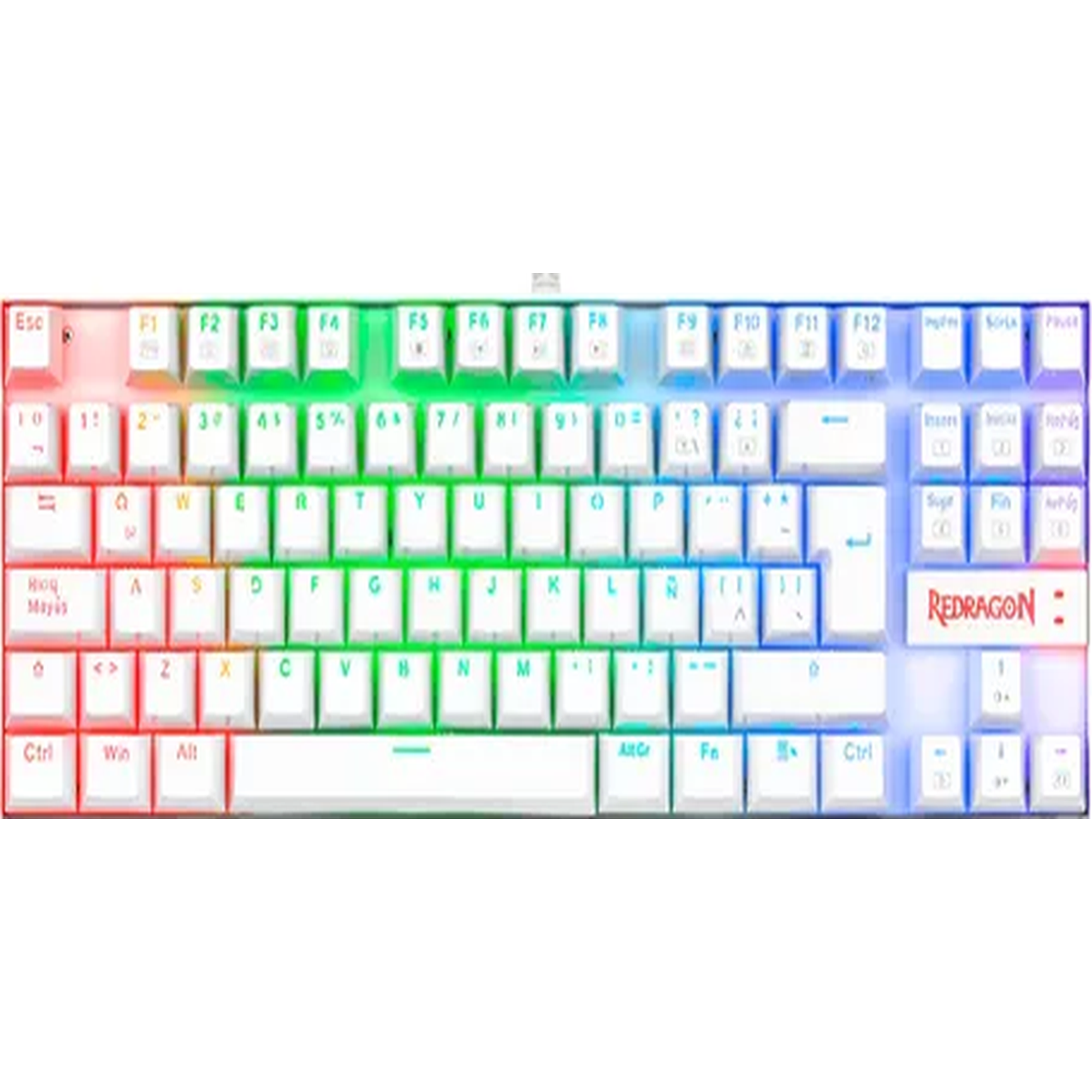 Genérico - Teclado Mecánico Redragon Kumara K552w Red Switch Esp