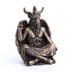 thumbnail image 2 of Escultura, diseño veronés, postura de meditación sentada en forma de baphomet, 2 of 6