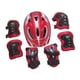 thumbnail image 3 of Juego De 7 Cascos De Bicicleta Para Ni?os, Protección Para Patines Y Longboard, Color Rojo, 3 of 5