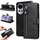 thumbnail image 1 of Funda con Cremallera para Huawei Nova 13, Carcasa Cartera de Cuero PU con Soporte y Tarjetero, 1 of 6